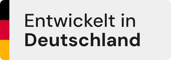Entwickelt in Deutschland