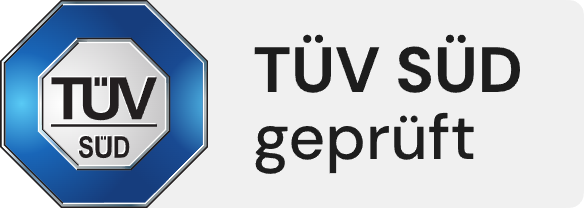 TÜV SÜD geprüft